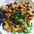 Priya Nagpal का कुकस्नैप जब उन्होंने काले चने की चटपटी नमकीन 😋 बनाया था।