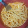 El cooksnap de Rita Alitzel Rosas cuando hizo Spaghetti Rojo.