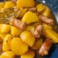 El cooksnap de Ana cuando hizo Guiso de patatas con salchichas frescas.