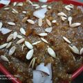 Kuldeep Kaur's cooksnap of when they made Singhade ke aate ka halwa.
