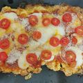 El cooksnap de Ana Maria Marquez cuando hizo Pizza con base de pollo🇮🇹Keto/Sin Gluten/Low carb.