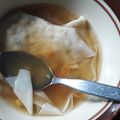 Cooksnap dari Mentari Ber Pijar untuk resep Pangsit kuah Isi Ayam