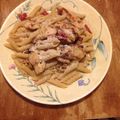 David Cunningham's cooksnap of when they made Cajun Chicken Pasta.