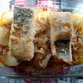 El cooksnap de Noemí cuando hizo Bacalao al horno con patatas.