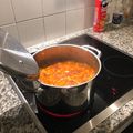 El cooksnap de Martina Righetti cuando hizo Guiso de lentejas (con cerdo y chorizo).