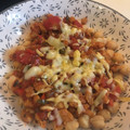 El cooksnap de amengualeva cuando hizo Hélices con Boloñesa de soja texturizada.