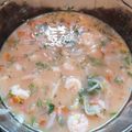 El cooksnap de Guerrera de la Fe cuando hizo Ceviche de camarón Ecuatoriano.