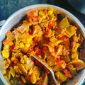 Rushi का कुकस्नैप जब उन्होंने पापडी की सब्जी (papdi ki sabzi recipe in Hindi) बनाया था।