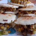 El cooksnap de ernesto baquero cuando hizo Arepas con queso rellenas.
