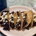 El cooksnap de Yarely Campos cuando hizo Tacos de flor de Jamaica.