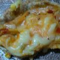 El cooksnap de Mario H. Davi cuando hizo Tarta de zapallo, papa y queso con  un toque de miel..