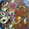 Cooksnap dari Ratrie's kitchen untuk resep Cumi Saos Padang sedap