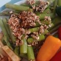 Cooksnap dari Sandra Leories untuk resep Asparagus Rebus Tabur Bawang Putih Tumis dan Keju Parmesan