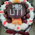Cooksnap dari utfi untuk resep Steamed Strawberry Ombre Cake (Gluten Free) #maree