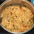 El cooksnap de Maria Jose Lopez Cruz cuando hizo Tallarines con pollo y verduras.