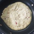 El cooksnap de Fede cuando hizo Hot cakes de avena y manzana!! Saludables.