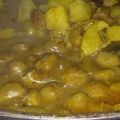 Geetu का कुकस्नैप जब उन्होंने पंजाबी छोले (punjabi chole recipe in Hindi) बनाया था।