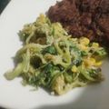 El cooksnap de mariana cornu cuando hizo Spaghetti de calabaza con mantequilla y albahaca.