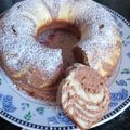 El cooksnap de Mariana Davila cuando hizo Torta marmolada con chips de chocolate.