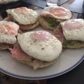 El cooksnap de Roberto cuando hizo 'Eggs Benedict' Con Sabor Latino.