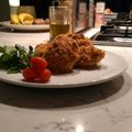 Steve Miller's cooksnap of when they made Panko Parmesan Crusted Chicken.
