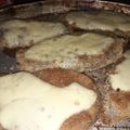 El cooksnap de Angeles Mariana cuando hizo Milanesas de Berenjenas rellenas con queso.