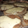 El cooksnap de Angeles Mariana cuando hizo Milanesas de Berenjenas rellenas con queso.