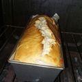 El cooksnap de Beto cuando hizo Queque plátano SIN HUEVO.