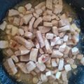 El cooksnap de Pepe De La Blanca cuando hizo Lomo con ajos.