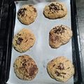 El cooksnap de Carla Alvarado cuando hizo Galletas con chips de chocolate SIN HUEVO🍪.