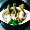 Haatha_Khunti's cooksnap of when they made ধনেপাতা দিয়ে চিকেন (dhonepata diye chicken recipe in bengali).