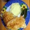 Hajnoca2 Cooksnap-ja, amikor elkészítette a(z) Sajtos rántott hús tepsiben receptet.