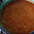 El cooksnap de Alejandro Pérez cuando hizo Sopa de coditos casera😋.