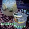 Cooksnap Aznie Khasri semasa beliau membuat Iced Lime Lemonade KETO | 5 saat.