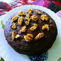 Ananya Roy's cooksnap of when they made হোল হুইট ওয়ালনাট চকলেট কেক (Whole wheat walnut chocolate cake).