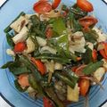 Cooksnap dari Diyah Purwaning untuk resep Tumis Merah - Kuning - Hijau (Kulit melinjo, tahu, kacang panjan