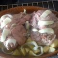 El cooksnap de Marcelino Belmonte cuando hizo Codillos de cerdo, cocidos y al horno doraditos.