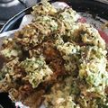 El cooksnap de monona410 cuando hizo Buñuelos de espinaca.