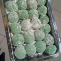 Cooksnap dari dilaega untuk resep Mochi Pandan Isi Kacang