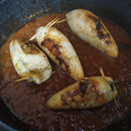 El cooksnap de MAMBO-OLLA GM H cuando hizo Calamares rellenos con espinacas.