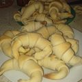 El cooksnap de Abby López cuando hizo Medialunas de grasa.