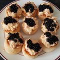 El cooksnap de M Eugenia Gómez Quiroga cuando hizo Volovanes rellenos de cangrejo, manzana y salsa rosa.