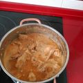 El cooksnap de Andres Barba cuando hizo Conejo en ajillo de la abuela Paca.