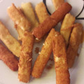 El cooksnap de aida cuando hizo Fingers de queso provolone.