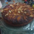 El cooksnap de Paula Guimarey cuando hizo Torta invertida de manzanas.