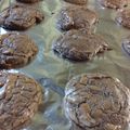 El cooksnap de Luisina Claisse cuando hizo Galletitas de chocolate amargo.