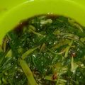 Cooksnap dari Roze Wita Putry untuk resep Kangkung sambal brambang asem