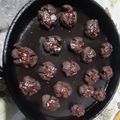 El cooksnap de claudia rosa ferrilli cuando hizo Pepas de algarroba.