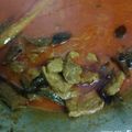 Cooksnap Fatin Fauzi semasa beliau membuat Kari daging.