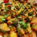 Mukti Bhargava का कुकस्नैप जब उन्होंने जुगनी और टमाटर की सब्जी (Jugni aur tamatar ki sabzi recipe in hindi) बनाया था।